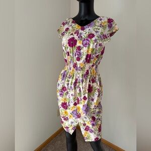 Floral Print Women's Dress